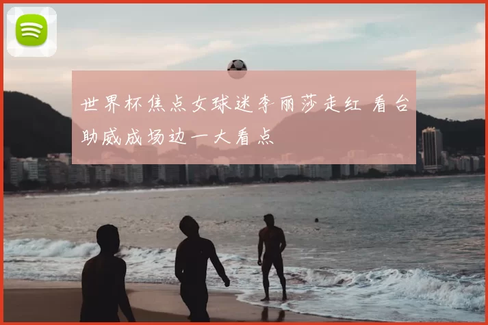 世界杯焦点女球迷李丽莎走红 看台助威成场边一大看点